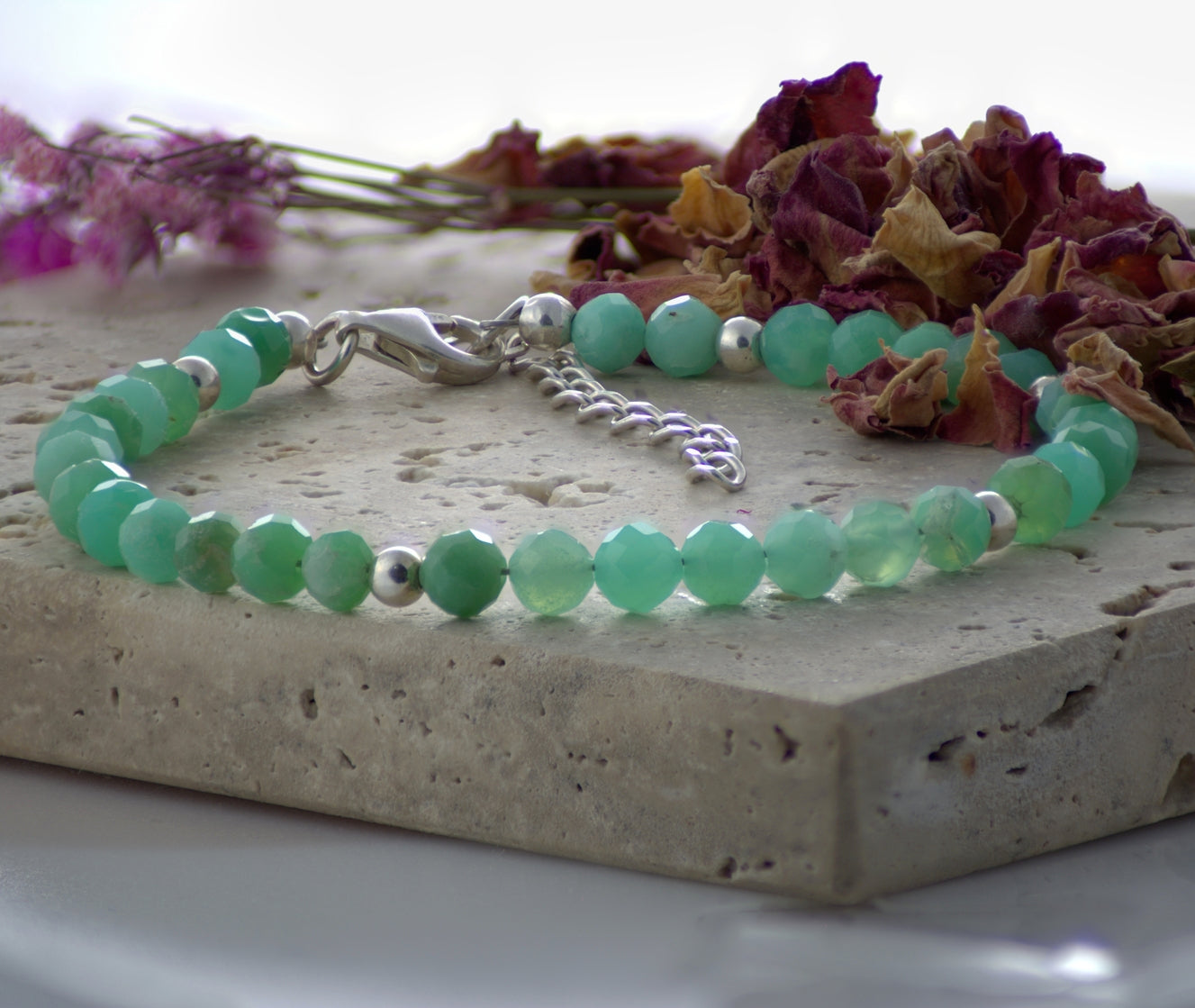 Bransoletka z chryzoprazu