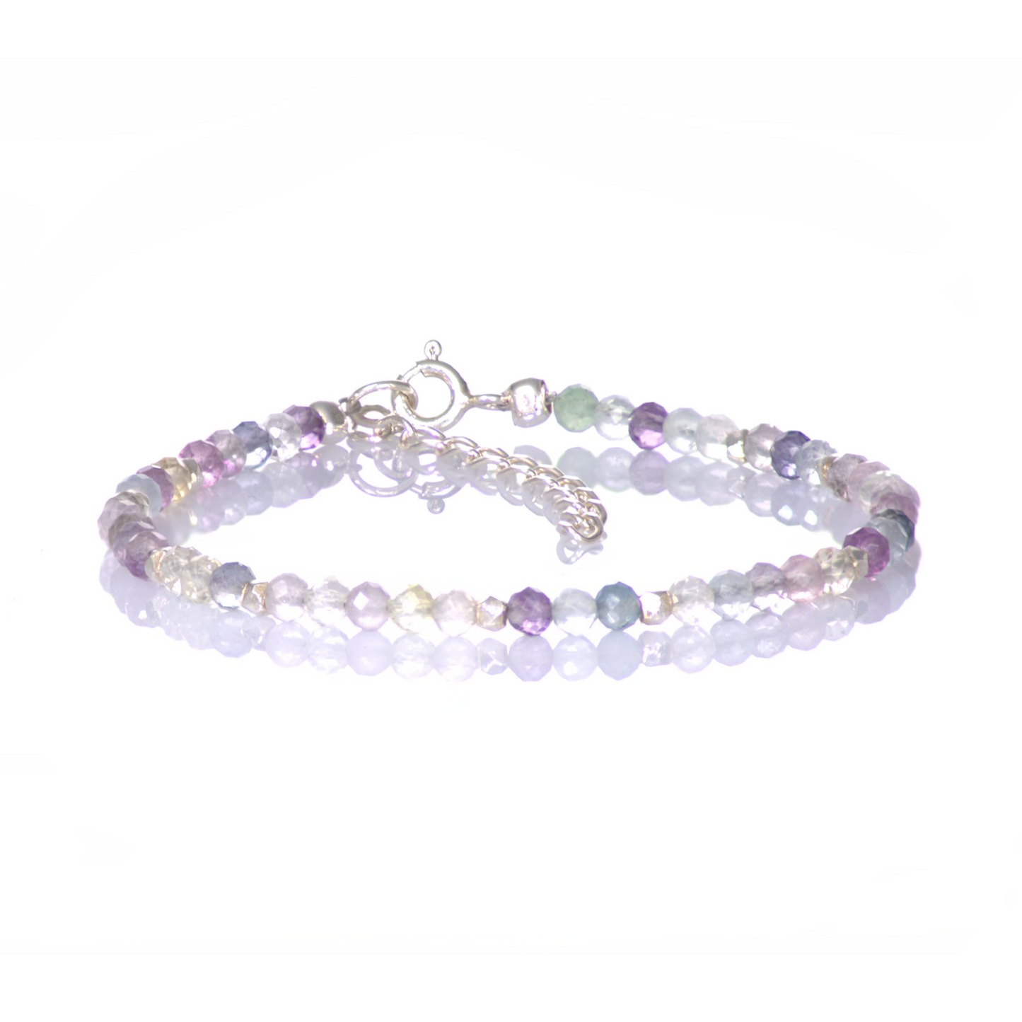 Bransoletka z fluorytu