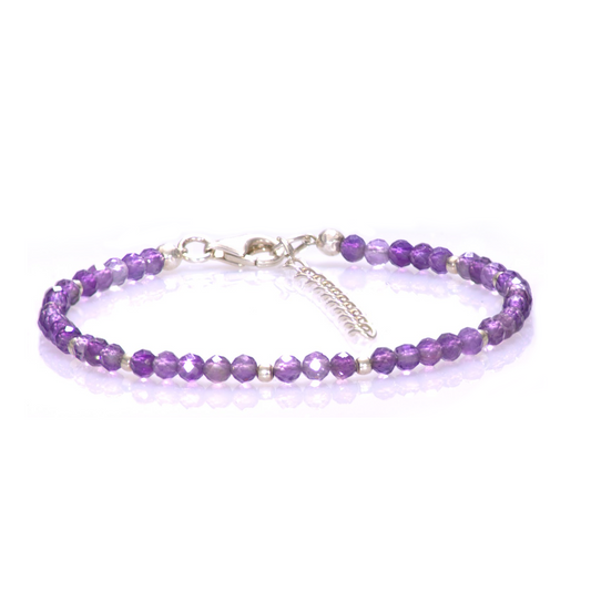 Bransoletka z ametystu