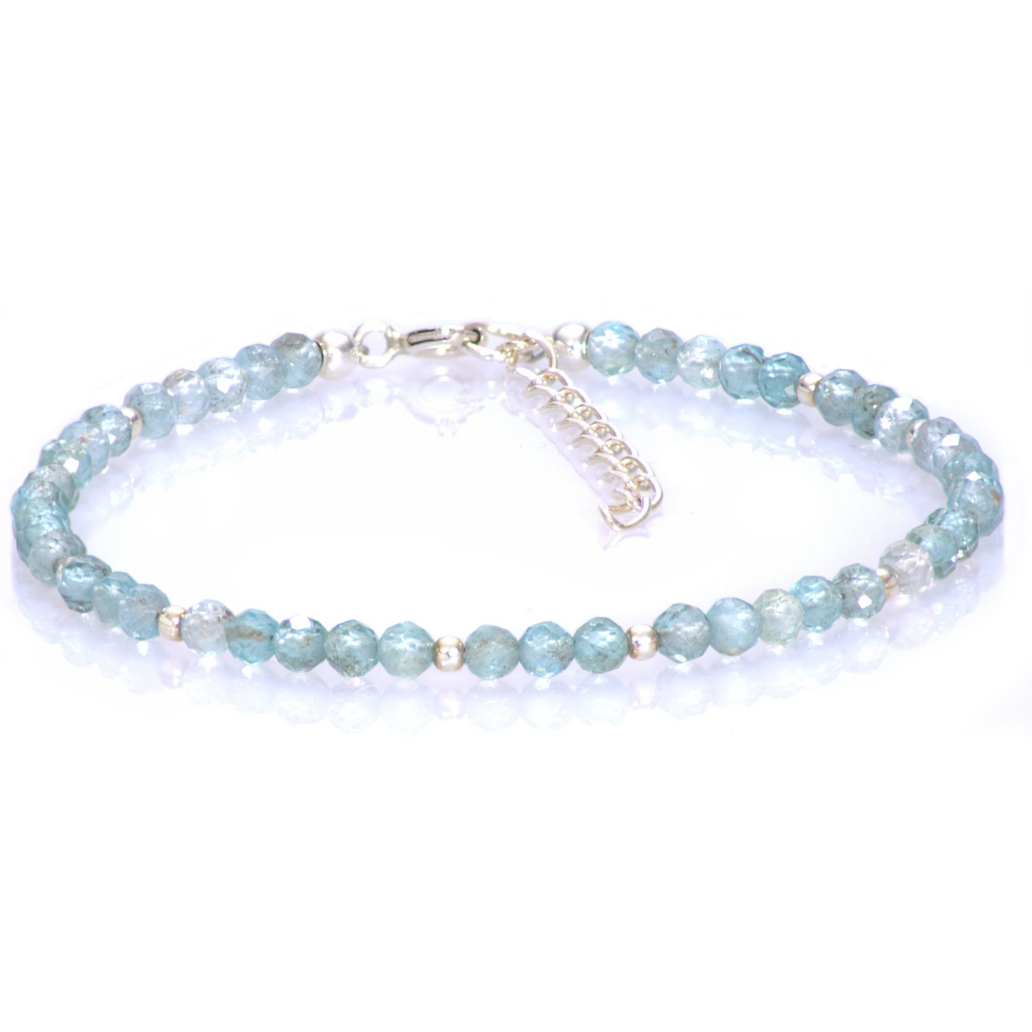 Bransoletka z apatytu morskiego