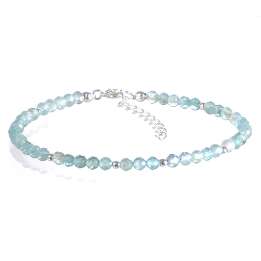 Bransoletka z apatytu morskiego