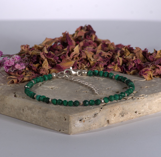 Bransoletka z Malachitu